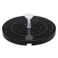 thumbnail image 4 of Amdohai 3.8W Large Diameter 190MM Water Pump Solar Fountain with Night, 4 of 7