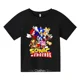 thumbnail image 3 of Camiseta de Sonic para niños, camisetas con estampado para niños, camiseta de algodón Harajuku para niños, camiseta de manga corta de verano para niñas, camisetas de dibujos animados para bebés, 3 of 5