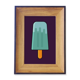 thumbnail image 1 of Azul verde helado helado de dulce Marco de imagen marco de escritorio, 1 of 4