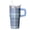 Texture-60, variant on 20oz Travel Coffee Mug Stainless Steel With Handle Geometric Pattern Leak Proof Straw Lid Thermal Insulated Beverage Cup