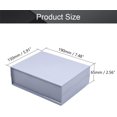 thumbnail image 2 of HUGFEGWE Junction Box Electrical Project Box ABS Plastic Project Box Enclosure Case, Gray 7.56" x 5.91" x 2.56" CA919-115162, 2 of 7