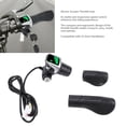 thumbnail image 3 of Agarre del Acelerador de Scooter Eléctrico, Fácil Instalació de 36V Half Twist Acelerador de Goma Ergonómica para Manillares de 22.5 mm, 3 of 7