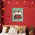 thumbnail image 3 of Holiday Merry Boots Canvas Art, 30 x 40, Made In USA, 3 of 6