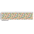 thumbnail image 3 of Ambesonne Robot Print Fabric by the Yard Upholstery, Happy Colorful Retro, 5 Yards, Dark Coral and Apple Green, 3 of 5