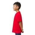 thumbnail image 3 of Gildan - Camiseta de Medio para Niños/Niñas (Rojo), 3 of 3