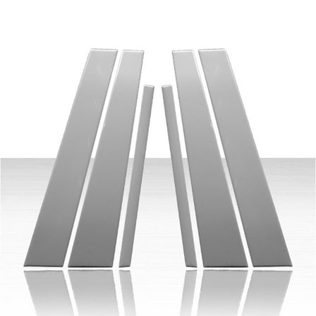 Pillar Post Cover Set for 1998-11 Lincoln Town Car w/o Sig. Ltd Stainless Steel