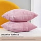 thumbnail image 3 of Soft Corduroy Pillowcase Covers with Pattern, 18x18 Inch, Set of 2, Throw Pillow Cover, 3 of 4