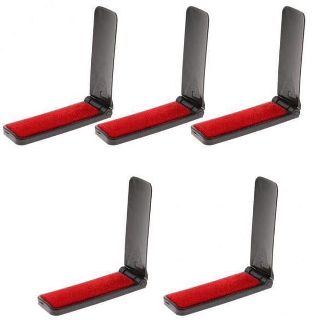 4x 5 Uds Cepillos de Cabellero Plegables para Perros Y , Cepillo para El Polvo de Ropa, Pelusa, Tela, Removedor de Cabellero para Mascotas, Limpiador 4 piezas