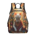 thumbnail image 1 of Easygdp Sunshine Flower Meditating Cat para Easygdp Yak - Mochila Casual Ligera y Resistente para Viaje y Senderismo para Hombres y Mujeres, 1 of 7