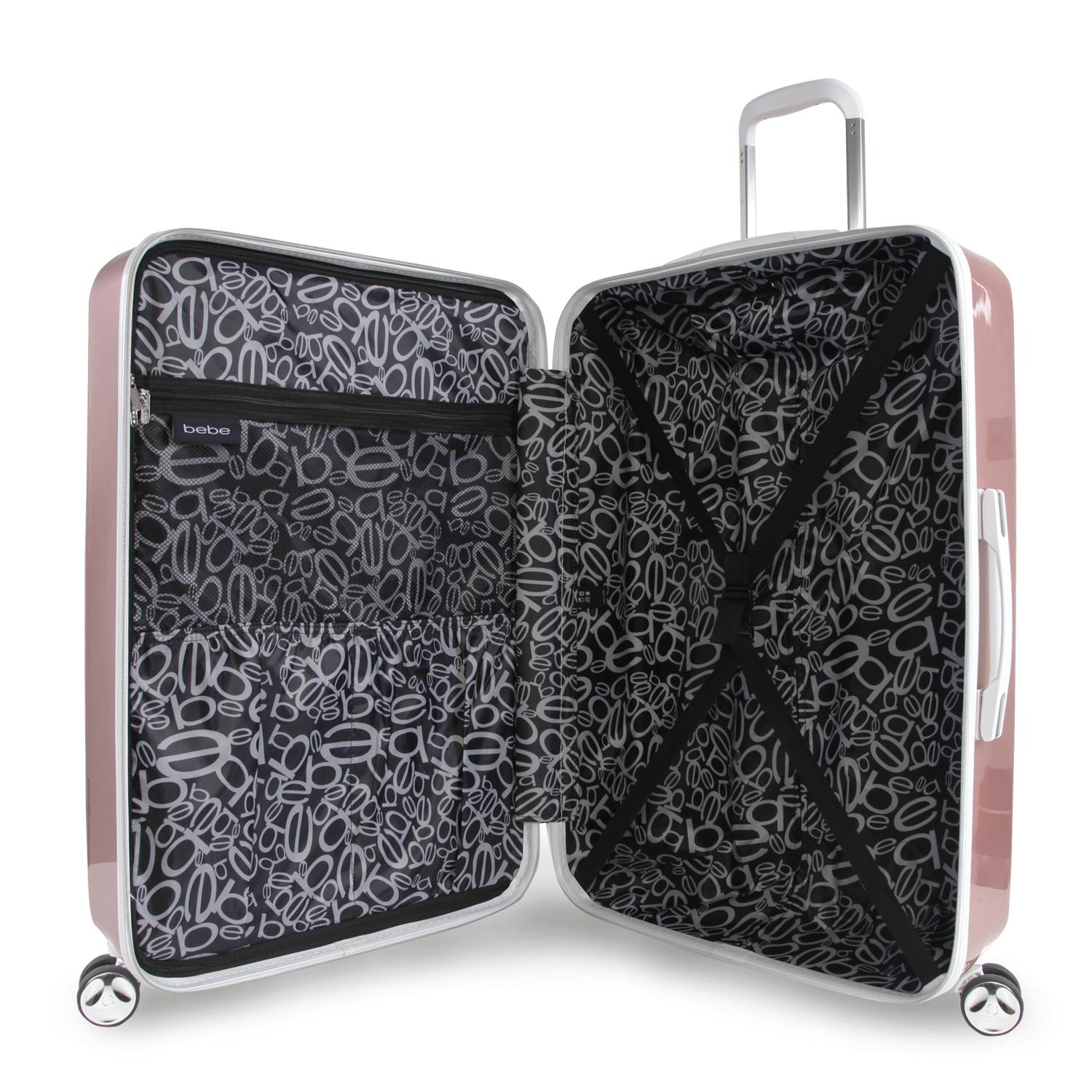 Bebe Stella 29 Hardside Spinner Checked Luggage Walmart Com Walmart Com