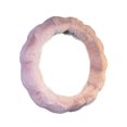 thumbnail image 2 of Funda para volante de coche de 38 cm, suave y esponjosa, antideslizante y resistente al desgaste. Rosa, 2 of 9