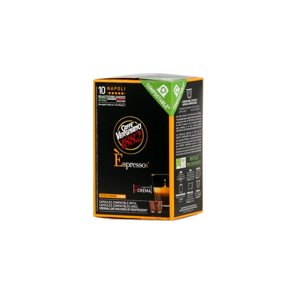 Caffè Vergnano Espresso Napoli 10 Capsules Vergnano Napoli Capsules