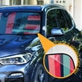 thumbnail image 3 of Yayeee Car Windshield Sun Shade Universal Fit Front Visor Protector, Navy Blue Stripes, 3 of 8