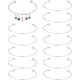 thumbnail image 1 of 14 brazaletes con bola ajustable, brazalete expandible, brazalete semiabierto, brazalete de torsión., 1 of 6
