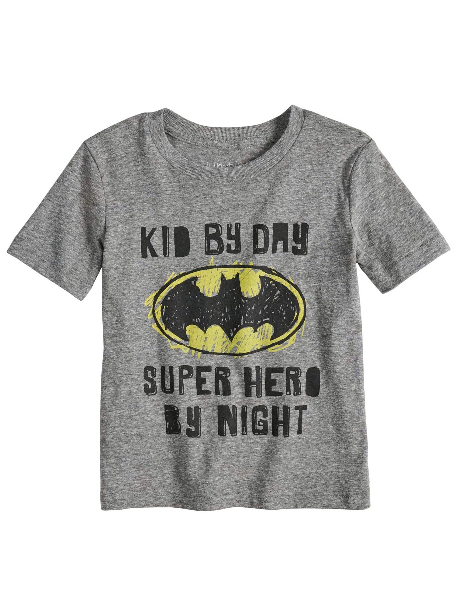 Jumping Beans Toddler Boys 2T-5T Batman Kid by Day Batman by Night Tee