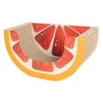 thumbnail image 2 of Casa para gatos de cartón corrugado, juguete de frutas para rascar, ideal para sofá de exterior. Pomelo, 2 of 9