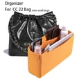 thumbnail image 5 of Organizador de inserción de bolso para bolso ChaneI 22 Mini Pequeño Grande, Organizador de fieltro Forro interior de bolso Forro moldeador con bolsillo para almohadilla de teléfono, 5 of 5