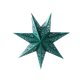 thumbnail image 1 of Wartleves Linterna de papel con forma de estrella, pantalla de papel con luz LED, pentagrama de papel 3D para Navidad, linterna de papel para fiestas, estrella hueca, 1 of 7