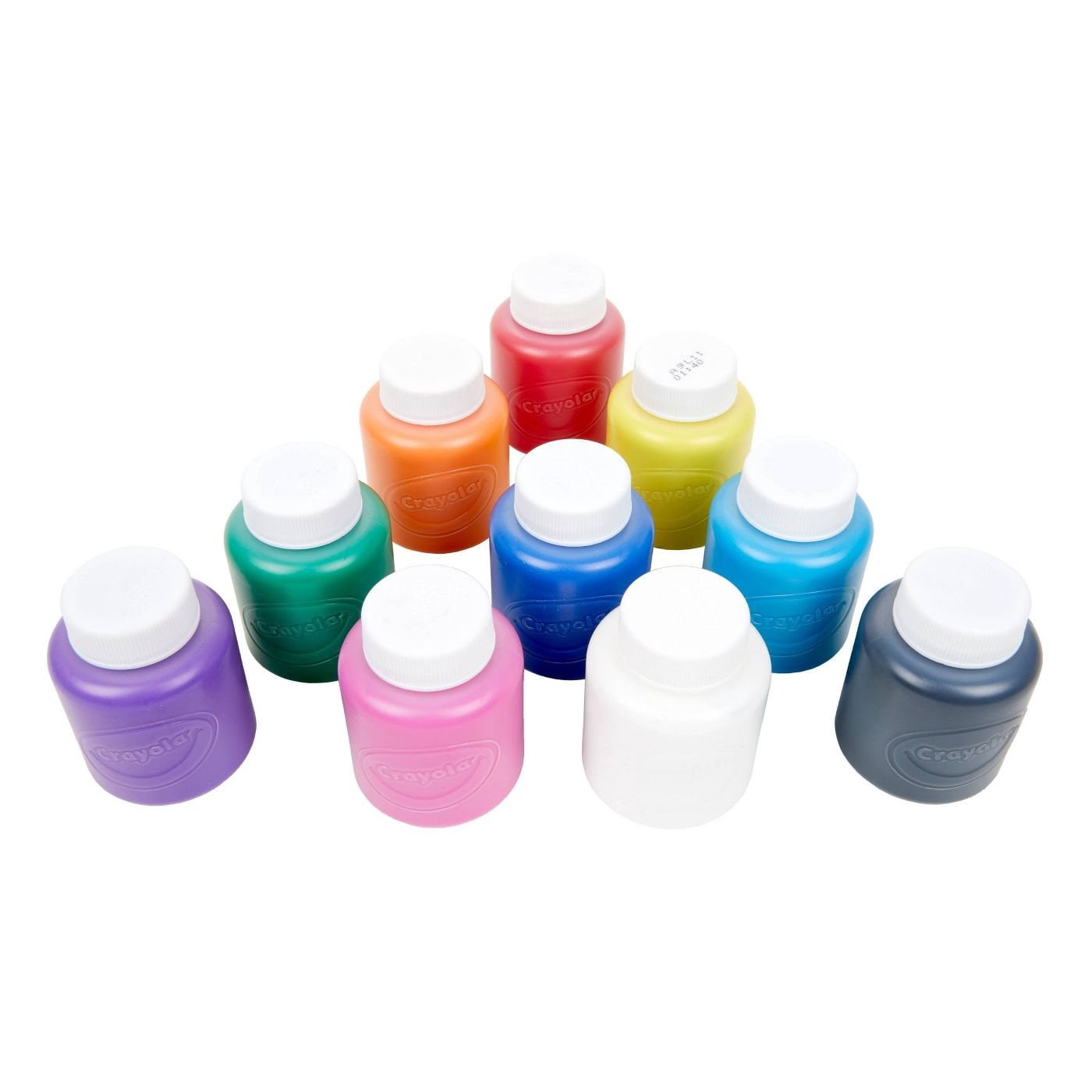 Crayola Washable Kid's Paint, Assorted Colors 10 ea (Pack of 4)