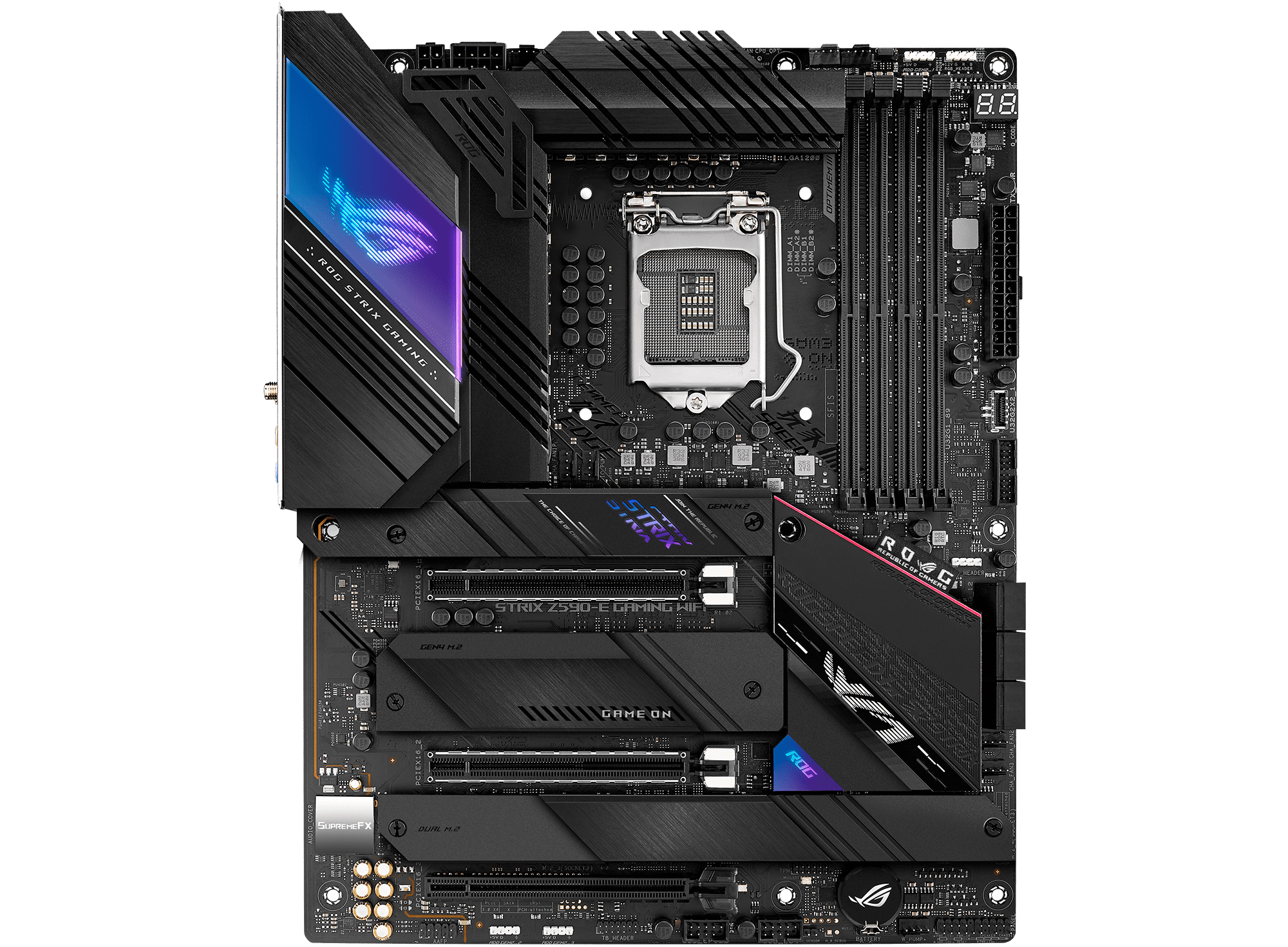 ASUS ROG STRIX Z590-E GAMING WIFI - Walmart.com
