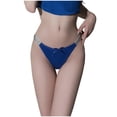 thumbnail image 2 of Rbaofujie Culotte String Taille Basse Transparente Mode Femme, 2 of 3