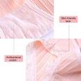 thumbnail image 3 of Ausing Women's Maternity Underwear Plus Size Pregnancy Panties 3 Pack Low Rise Lace Underpants Modal Briefs Bean Paste Skin Tone Pink XXL, 3 of 7