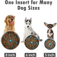 thumbnail image 6 of Slow Feeder Dog Bowls Insert, Cuttable Dog Slow Feeder with Suctions, Slow Eating Feeder Insert for Large Small Breed, Medium Size Dogs, Anti-gulping Cat Slow Feeder (Blue), 6 of 7
