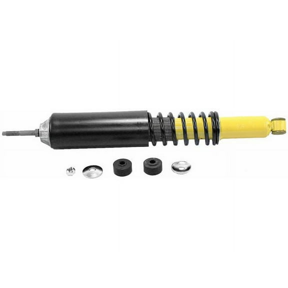 Rear Shock Absorber and Coil Spring Assembly - Compatible with 1992 - 2002 Ford E-350 Econoline Club Wagon 1993 1994 1995 1996 1997 1998 1999 2000 2001