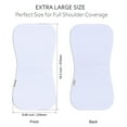 thumbnail image 3 of Benoxine Unisex Organic Burp Cloths and Bib 2-in-1 Design Set, 12-Pack Ultra Absorbent Burping Cloth, 3 of 8