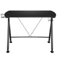 thumbnail image 6 of Topbuy Gaming Desk Y-Shaped Computer Table w/Cup Holder & Phone Slot for Home Office Black, 6 of 7