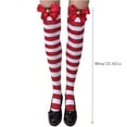 thumbnail image 2 of HUPOM 1 Pair Socks for Women Summer Clearance Fashion Knee-High Soft Tube Socks Red, 2 of 3