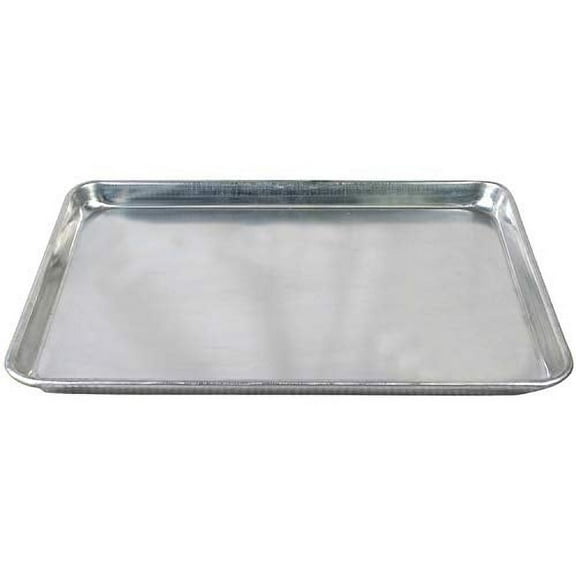 Tiger Chef 1/4 Quarter Size 9.5 x 13 inch Aluminum Sheet Pan Commercial Bakery Equipment Cake Pans NSF Approved 19 Gauge 1 Pack