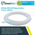 thumbnail image 2 of Shark Bite U860W100 1/2" X 100' White Coil PEX Pipe, 2 of 3