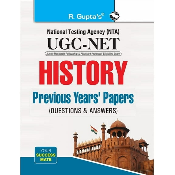 Ugcnet: History Previous Years' Papers (Solved), (Paperback)