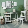 thumbnail image 3 of Furniture of America Prenna Wood 2-Piece Writing Desk and Chair Set, 3 of 5