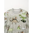 thumbnail image 6 of ATAIKU 2-7Y Toddler and Little Boys Dinosaur Sweatshirts Cotton Long Sleeve Pullover Crewneck Tops for Kids Boy, 6 of 9