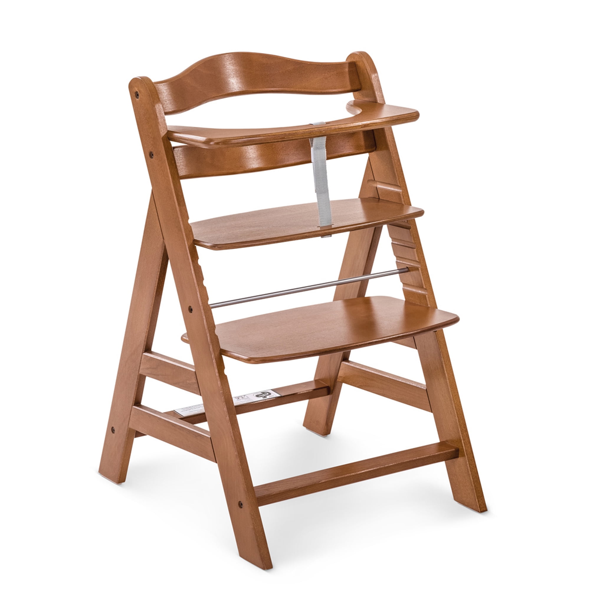 hauck Alpha+ Grow Along Adjustable Wooden Highchair Seat, Beechwood
