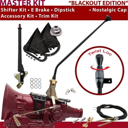 American Shifter FMX Shifter Kit 23 in. E Brake Cable Clevis Trim Kit Dipstick for D0909