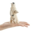 thumbnail image 5 of Cagogo 2Pcs Polar Bear Figurine, Arctic AnimalsToysRealistic White Bear Model, Educational LearningToys, Home Desk Decoration,KidsBathToyGift, 5 of 9