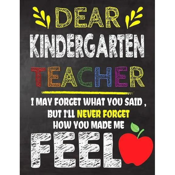 Dear Kindergarten Teacher, Book, (Paperback)