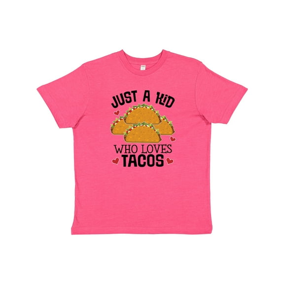 Inktastic Taco Lover Mexican Food Youth T-Shirt