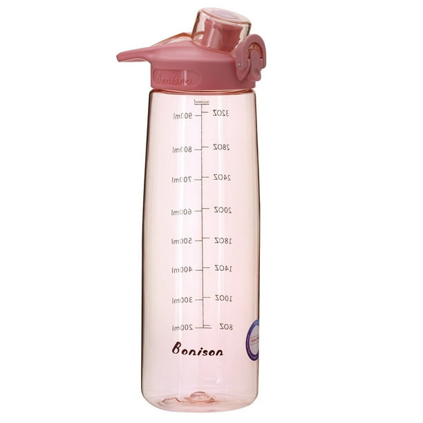 BONISON 36 OZ Sports Bottle Water With Flip Top Lid Leak Proof Bpa Free Drinking Water Bottle, for Travel Yoga Running Outdoor Cycling and Camping BONISON 36 OZ Sports Bottle Water With Flip Top Lid Leak Proof Bpa Free Drinking Water Bottle, for Travel Yoga Running Outdoor Cycling and Camping