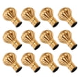 thumbnail image 2 of Miangastore Embouts de Tringle à Rideaux Ivoire Blanc 12 Pcs 3.5x2.8x2.8 Po, 2 of 9