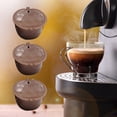 thumbnail image 4 of Lubelski Stainless Steel Refillable Coffee Machine Filter Capsule Cup for Dolce Gusto Set, 4 of 9