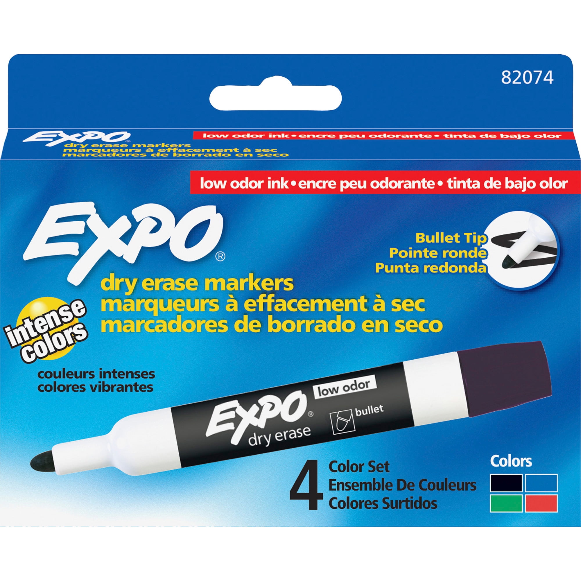 EXPO® Magnetic Dry Erase Markers, 4 pk - City Market