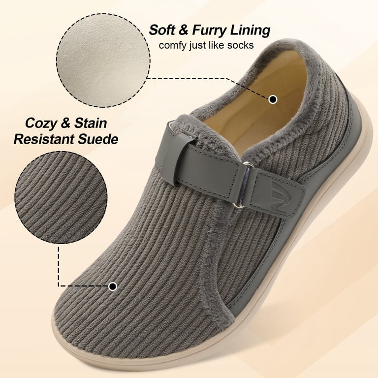 Leisfit Women's Wide Walking Shoes with Adjustable Closure photo 4