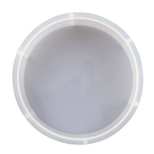 Molde de silicona DIY redondo para resina de cristal