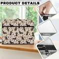 thumbnail image 6 of SEANATIVE Dachshund Paws Dust Cover for Sewing Machine Aesthetic Sewing Machine Protective Cover Compatible with Most Standard Sewing Machines Home Decoration, 6 of 7
