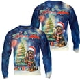 thumbnail image 3 of Merry Christmas and Happy New Year Santa Rottweiler Holiday Xmas Winter 2025 All Over Print 3D Sweatshirt Unisex Merch Rottie Dog Lover Gifts Idea - 00024, 3 of 6