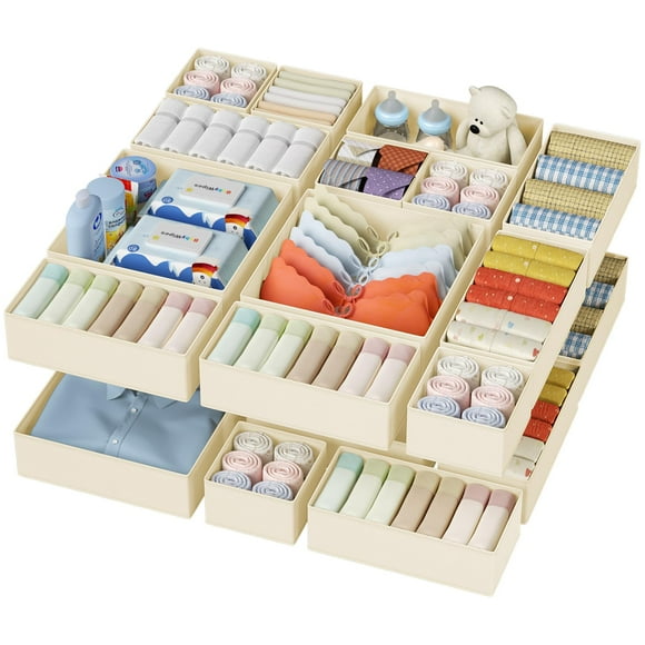 Organizador de cajones DIMJ Clothes, paquete de 20 unidades, para almacenamiento de bebés